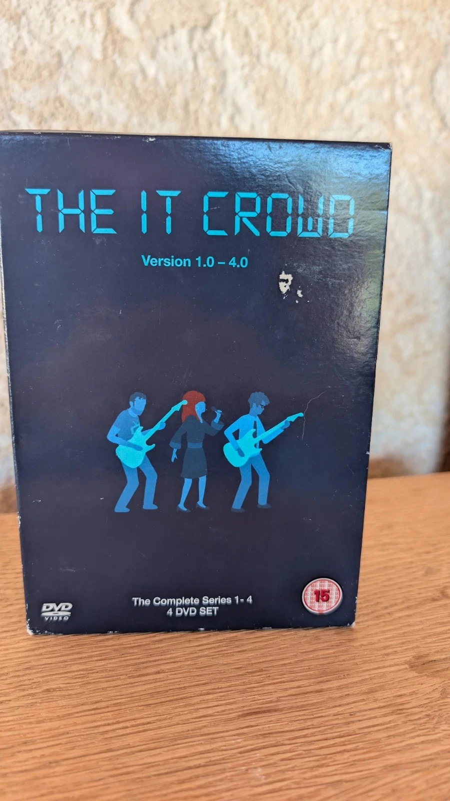 coffret dvd the it crowd series 1 4 integrale import uk vo st anglais